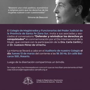 DÍA DE LA MUJER